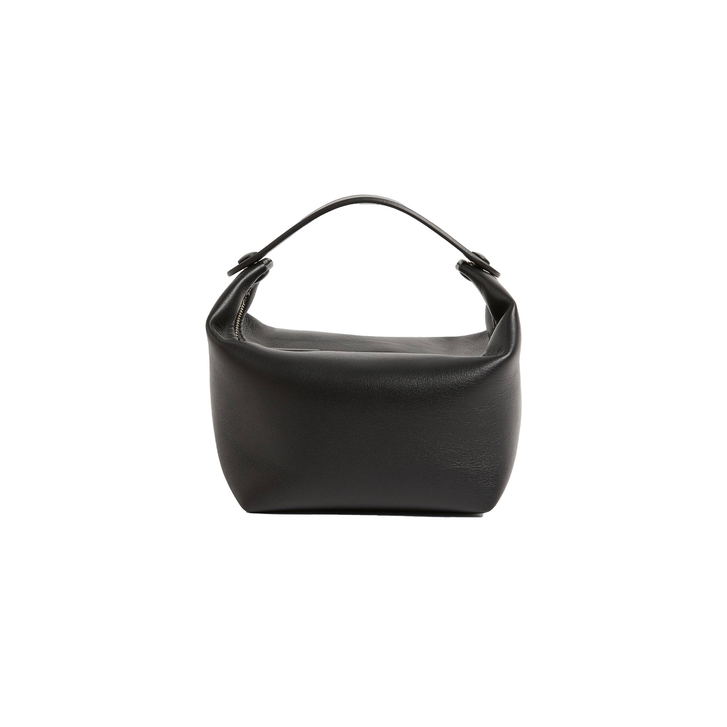 T*e R*w leather les bains bag in black (14*14*10cm)